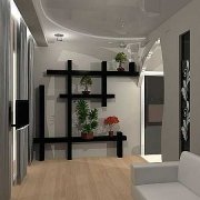 Fixez les étagères à fleurs au mur