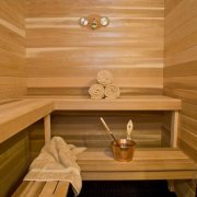 Saunas à faire soi-même à partir d'une poutre: comment faire de la décoration intérieure
