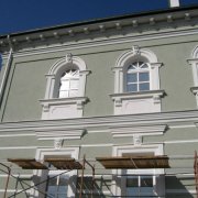 Comment est le plâtrage: finition de la façade