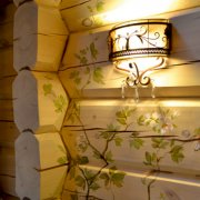 Décor en bois sur le mur et options