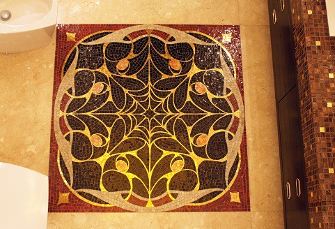 Panneau de mosaïque au sol Panneau de mosaïque au sol