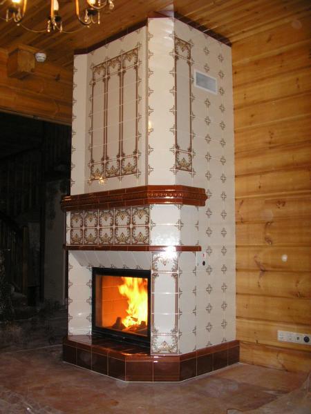 Carreaux émaillés en terre cuite