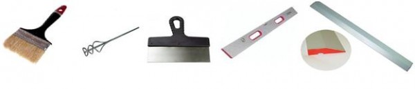 Outils pour enduire une pente Outils pour enduire une pente