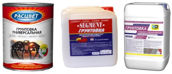 Différents types de sols