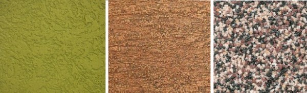 Types d'enduits en terrazite