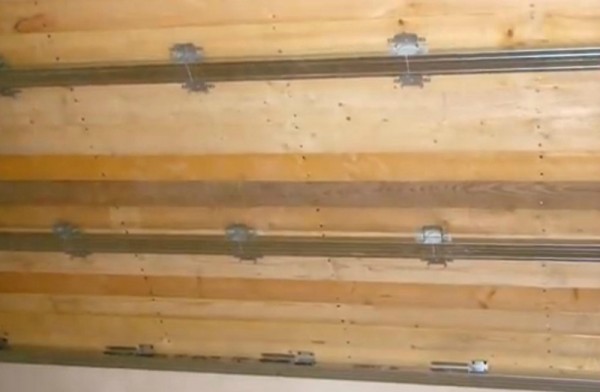 Vue générale des crabes installés