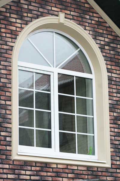 Fenêtre avec disposition décorative Fenêtre avec disposition décorative