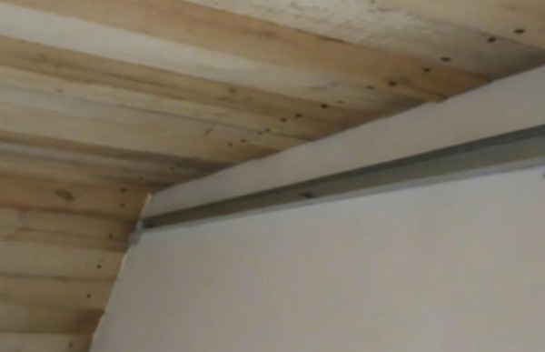 Profil de guide installé