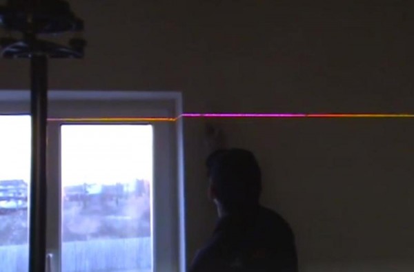 Mesure de niveau laser