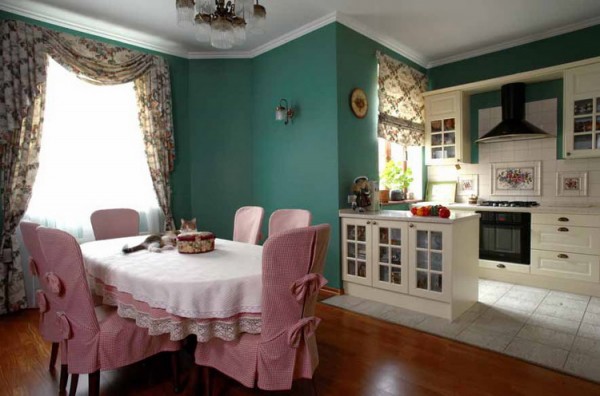 Cuisine confortable de style rustique