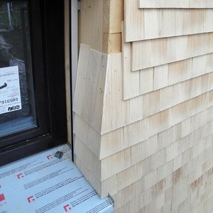 Murs extérieurs avec bardeaux en bois Murs extérieurs avec bardeaux en bois