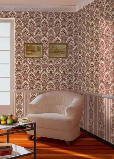 Combinaison bicolore de papier peint Combinaison bicolore de papier peint