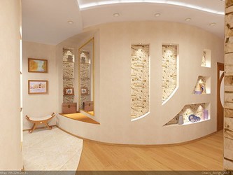 Cloison sèche à l'intérieur d'une maison en bois Cloison sèche à l'intérieur d'une maison en bois