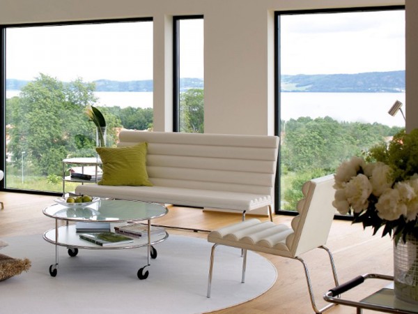 Grandes fenêtres de style scandinave Grandes fenêtres de style scandinave