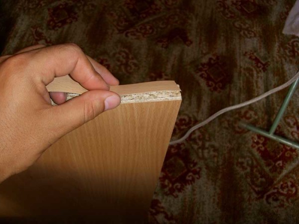 Faire la face avant avec du ruban adhésif