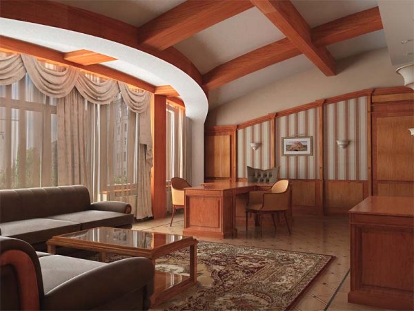 Soutenir les poutres de plafond dans la conception de la pièce Soutenir les poutres de plafond dans la conception de la pièce