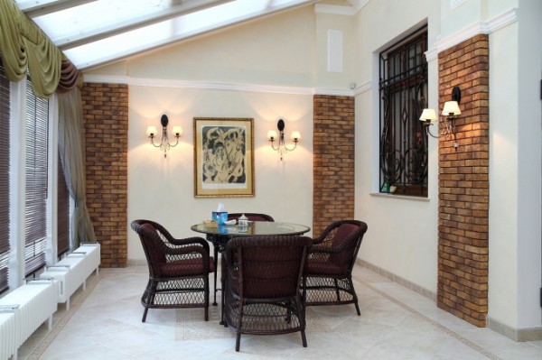 Véranda couverte chauffée