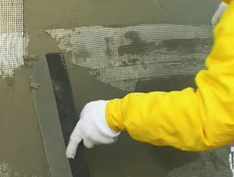 Nous fabriquons la finition en maille de renfort Nous fabriquons la finition en maille de renfort