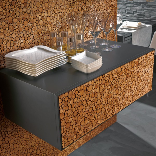 Design: carrelage en céramique dans un café