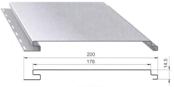 Revêtement avant en acier Revêtement avant en acier