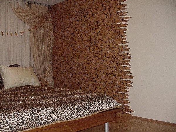 L'utilisation d'écorce à l'intérieur de la chambre L'utilisation d'écorce à l'intérieur de la chambre