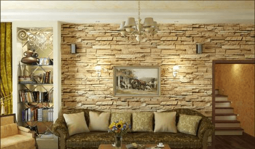 Décoration intérieure avec pierre décorative Décoration intérieure avec pierre décorative