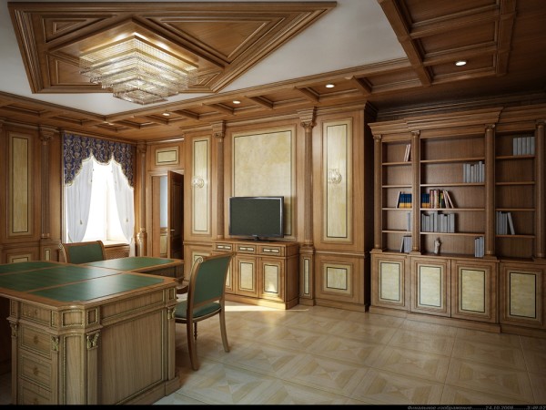 Armoire de garniture en bois Armoire de garniture en bois