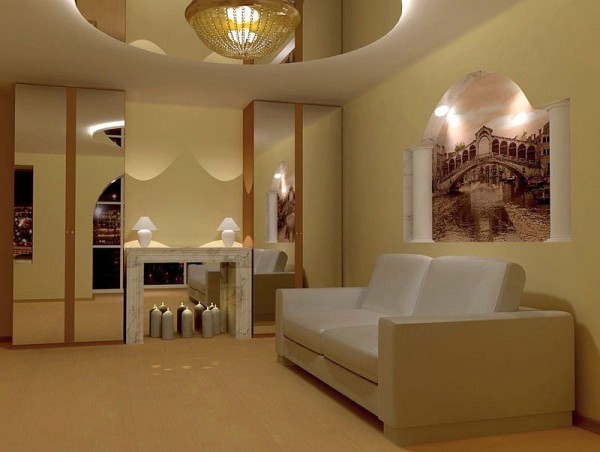 Plafond et murs en placoplâtre Plafond et murs en placoplâtre