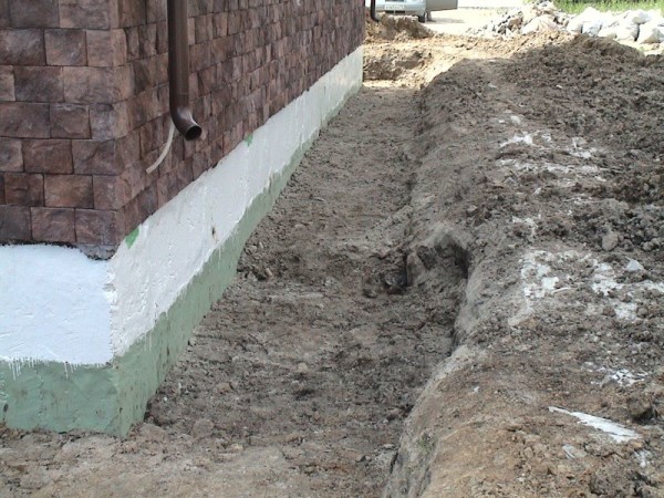 Agrandissement de la fondation de revêtement