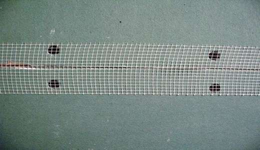 Serpyanka pour sceller les joints de plaques de plâtre Serpyanka pour sceller les joints de plaques de plâtre