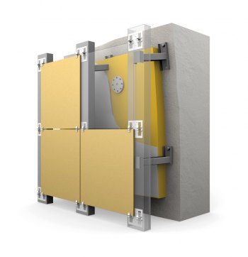 Le schéma des façades ventilées Le schéma des façades ventilées