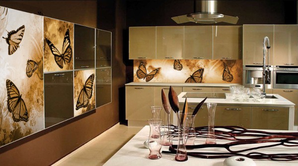 Panneau et mur de verre