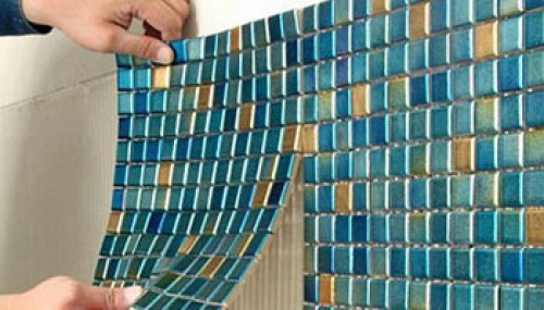 Installation de mosaïques modulaires Installation de mosaïques modulaires