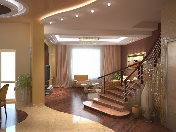 Hall d'entrée: carrelage en mosaïque Hall d'entrée: carrelage en mosaïque