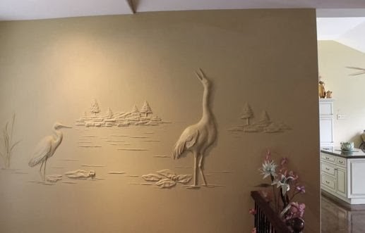 Des spécialistes hautement qualifiés sont capables de fabriquer même de tels chefs-d'œuvre à partir de mastic Des spécialistes hautement qualifiés sont capables de fabriquer même de tels chefs-d'œuvre à partir de mastic