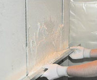 Déterminer la couche de mastic souhaitée Déterminer la couche de mastic souhaitée