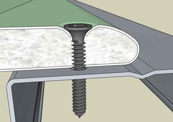 Le chapeau est chauffé dans les cloisons sèches Le chapeau est chauffé dans les cloisons sèches