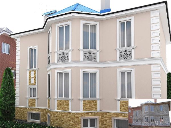 Décor de zones de fenêtres utilisant la technique du sgraffito Décor de zones de fenêtres utilisant la technique du sgraffito