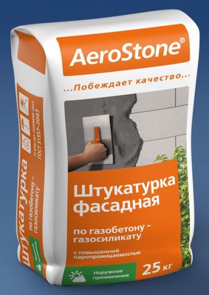 Enduit pour façades en béton cellulaire Enduit pour façades en béton cellulaire