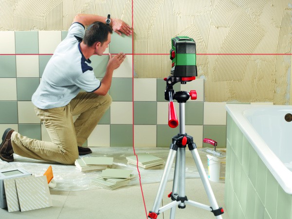 Marquage du mur à recouvrir