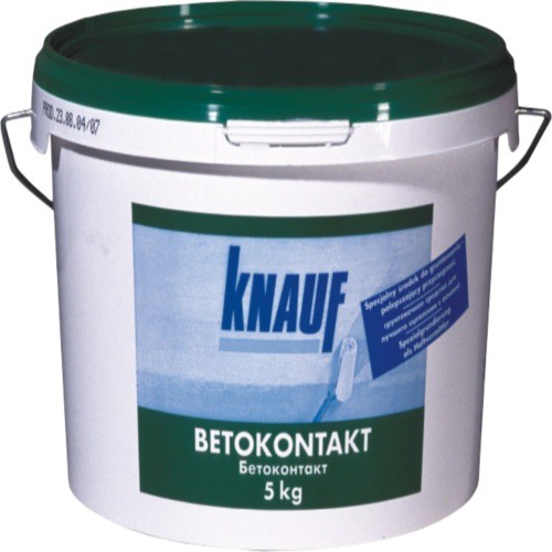 Primaire Betokontakt de Knauf sous plâtre Primaire Betokontakt de Knauf sous plâtre