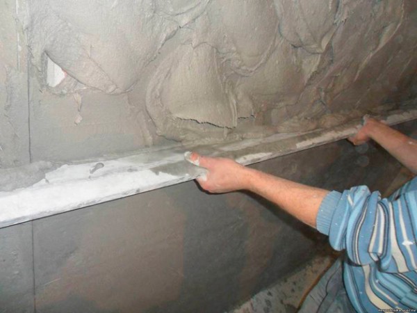 Alignement du plâtre avec des balises