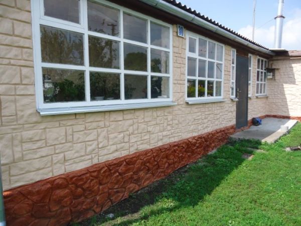 Stuc de façade pour pierre