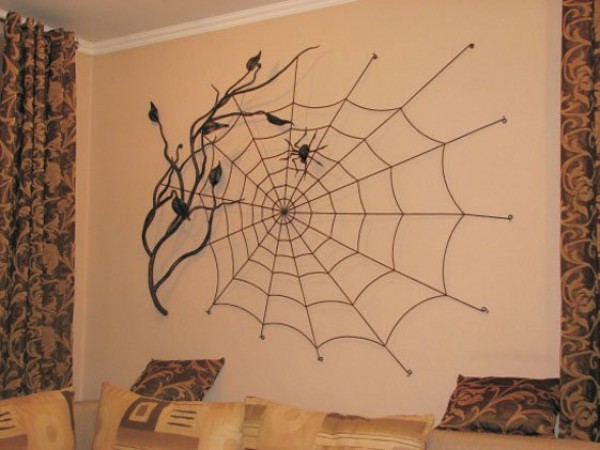 Panneau forgé à l'intérieur