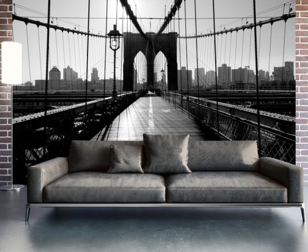 Papiers peints avec accès au pont de Brooklyn