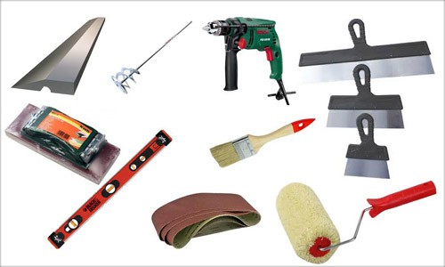 Outils de mastic mural Outils de mastic mural