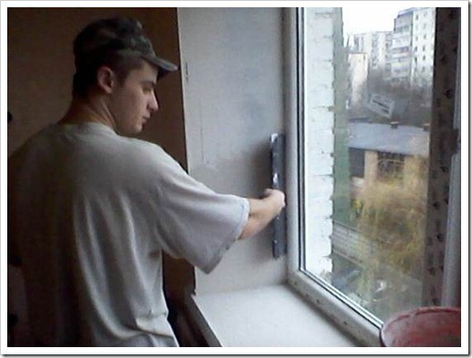 Mastic de pente de fenêtre Mastic de pente de fenêtre