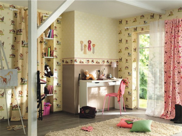 Fonds d'écran compagnon dans la pépinière Fonds d'écran compagnon dans la pépinière