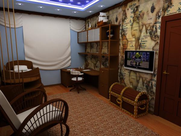 Fonds d'écran thématiques avec une carte du monde. Combiner la beauté et aider l'enfant dans la connaissance de la géographie