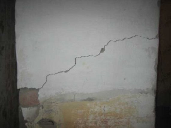 Défauts de paroi dus à une mauvaise composition du matériau de mastic Défauts de paroi dus à une mauvaise composition du matériau de mastic